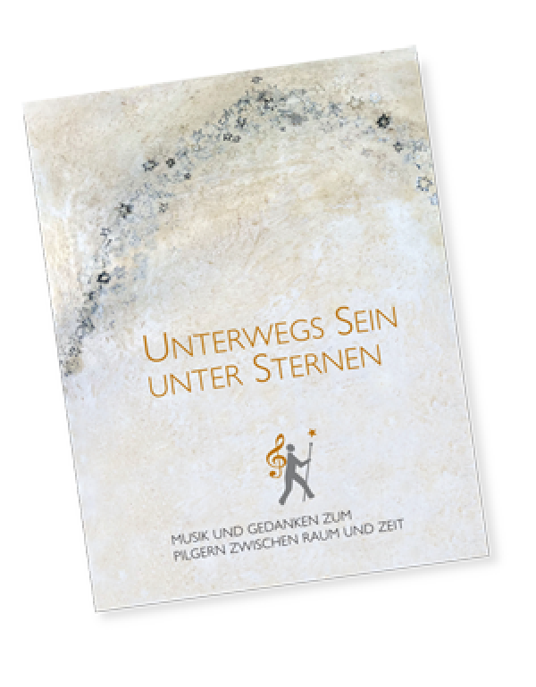 Buchcover Klangbuch Unterwegs sein unter Sternen