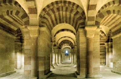 Krypta, Speyer, Weltkulturerbe Kaiserdom der Salier St. Maria und St. Stephan