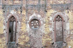 Bad Dürkheim, Limburg Monastery Ruins, former Benedictine Abbey Limburg Monastery on the Haardt