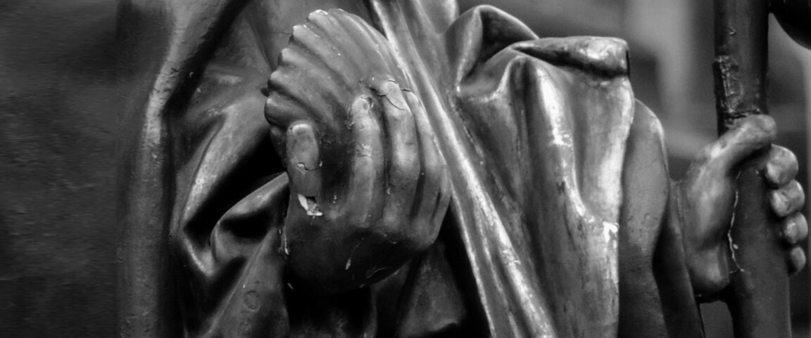 Ausschnitt einer Madonnenfigur