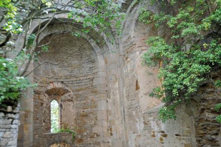 Neustadt-Haardt, Burgruine Winzingen, „Haardter Schloss“, Privatbesitz. Mit ehem. Burgkapelle St. Nikolaus.